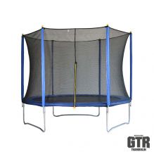 GTR PRO Blue Sky Trambulin, kék, védőhálóval, 244 cm 
