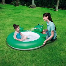 Bestway Spriccelő béka gyerek medence 127 x 119 x 41 cm