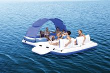 Cool white trópusi úszó sziget 389 x 274 cm