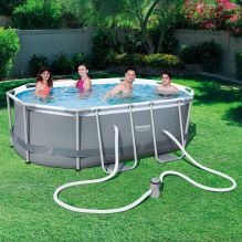 Bestway PALAWAN ovális fémvázas medence szett 300 x 200 x 84 cm