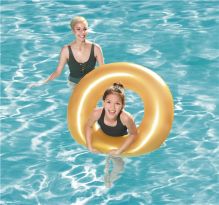 Aranyszínű úszógumi 91 cm