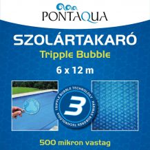 Szolár takaró 6 x 12 m 500micron Tripple Bubble SZT 457