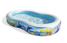 Bestway Tengeri élővilág felfújható gyerekmedence 262 x 157 x 46 cm SME 102