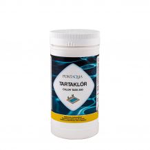 Tartaklór lassan oldódó 200 g-os klórtabletta 1 kg CLT 010