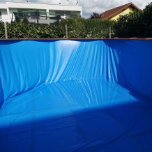 Belső fólia Swirl 5,5 x 3,7 x 1,2 m ovális alakú, 0,325 mm vastag FFD 531