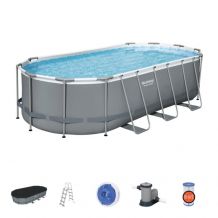 Bestway KRK ovális fémvázas medence szett 549 x 274 x 122 cm FFA 653
