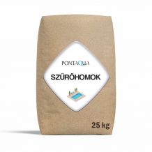 Kvarchomok homokszűrős vízforgatóhoz 0,4 - 0,8 mm, 25kg SZH 901-1
